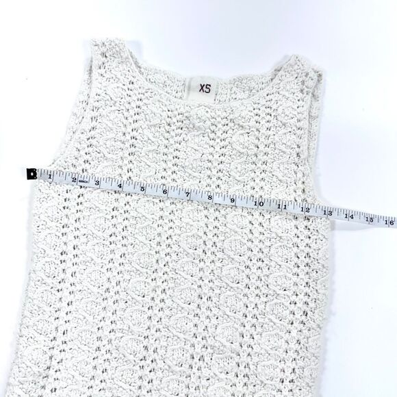 Far Away From Close anthropologie cream knit tunic XS - Picture 8 of 9